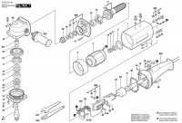 Bosch 0 602 301 008 ---- Hf-Angle Grinder Spare Parts